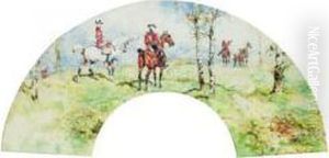 Le Depart Pour La Chasse by Rene Pierre Princeteau
