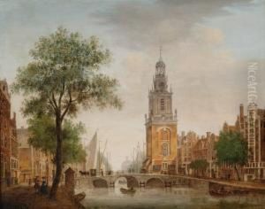 View Of The Janroodenpoort-tower In Amsterdam