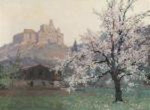 Ruine Taufers In Sudtirol by Karl Ludwig Prinz