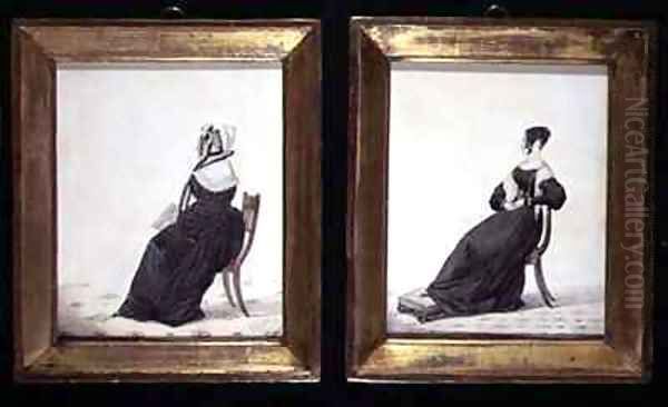 Two Portraits of Widows - view 1