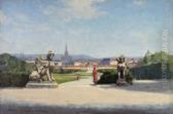 Blick Auf Wien Vom Belvedere Aus - view 1