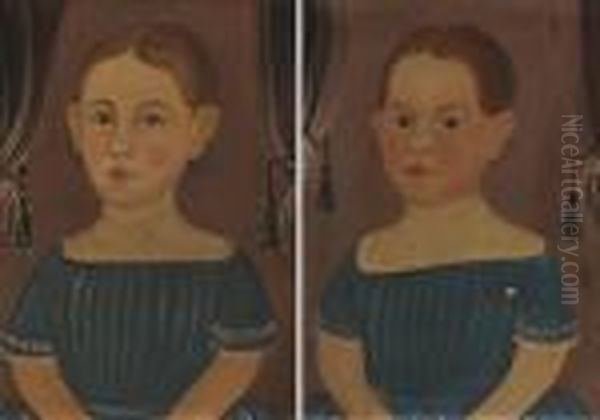 Portrait Of Twin Sisters - view 1