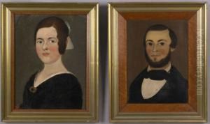 Portraits Of A Man And Woman by William Matthew Prior