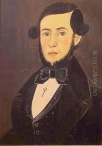 Portrait Of A Bearded Gentleman by William Matthew Prior