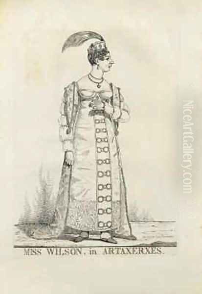 Miss Wilson in Artaxerxes - view 1