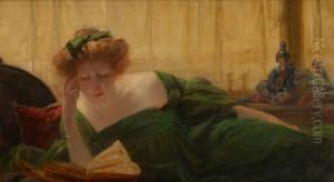 La Lecture by Privat Livemont