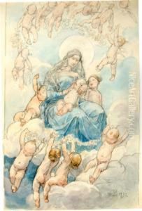 [<vierge A L'enfant>] by Privat Livemont