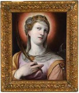 Die Heilige Katharina Von Alexandrien by Camillo Procaccini