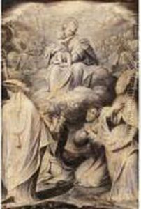 Madonna Con Bambino E Santi