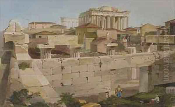 View of the Parthenon from the Propylaea - view 1