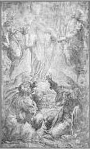 The Transfiguration (bartsch Xviii, 4) by Camillo Procaccini