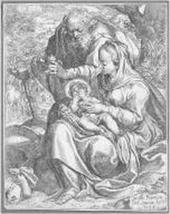 The Rest On The Flight Into Egypt (bartsch Xviii, 2) The Rest On The Flight Into Egypt (bartsch Xviii, 2)