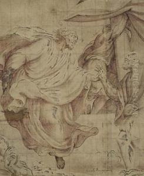 Christ And Saint Peter - view 1