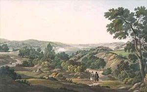 Plain of Olympia by Edward Dodwell