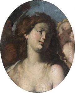 Venus Et L'amour by Giulio Cesare Procaccini