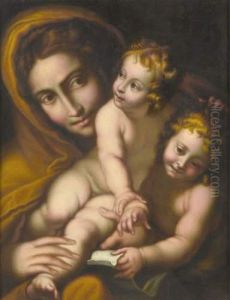 Vierge A L'enfant Avec Saint Jean-baptiste Vierge A L'enfant Avec Saint Jean-baptiste