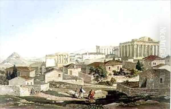 The West Front of the Parthenon - view 1
