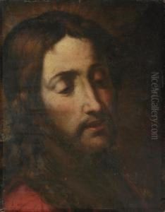 The Head Of Christ by Giulio Cesare Procaccini