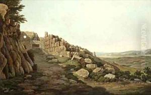 View of the Lion Gate of the Acropolis by Edward Dodwell