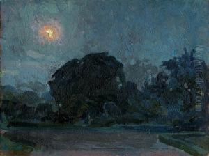 Noc Ksiezycowa 1918 by Antoni Stanislaw Procajlowicz