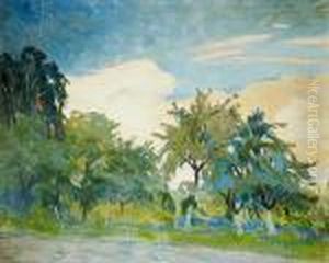 Sad, 1949 R. by Antoni Stanislaw Procajlowicz