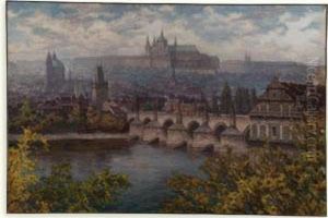 View Of Prague by Jaro Prochazka