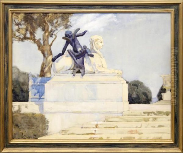Sphinx At Versailles - view 1