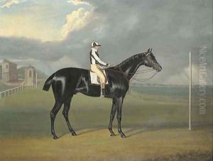 Jerry, winner of the 1824 St. Leger, with Ben Smith up, by a post at Doncaster by David of York Dalby