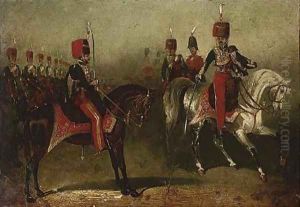 11th Hussars on parade by David of York Dalby