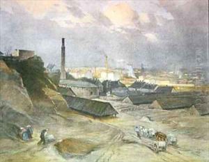 Brickworks at Heiligenstadt by Josef Danilowatz