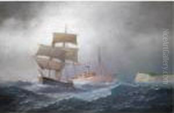 Boats At Sea - view 1