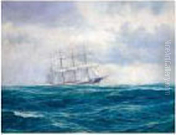 A Tallship In High Seas - view 1