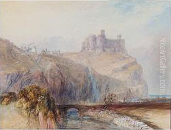 Harlech Castle - view 1