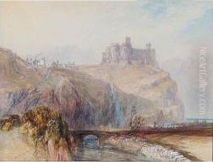 Harlech Castle by John Skinner Prout