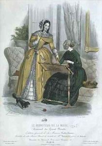 Fashion plate Paris by Jules David