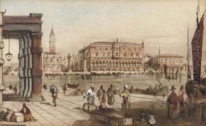 The Doge's Palace From The Dogana, Venice