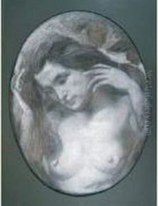portrait De Femme Nue, Echevelee portrait De Femme Nue, Echevelee