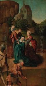 The Madonna Swooning At The Foot Of The Cross With The Threemarees The Madonna Swooning At The Foot Of The Cross With The Threemarees
