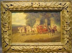 The Departure Of The Royal Coach