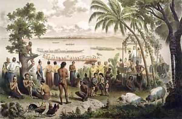 Pirogue races on the Bassac River - view 1