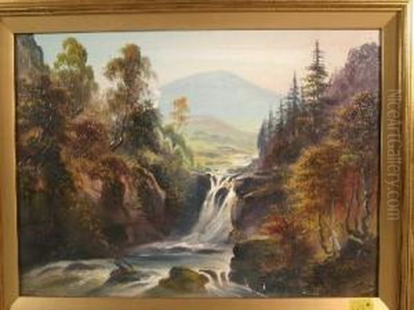 Conwy Falls - view 1