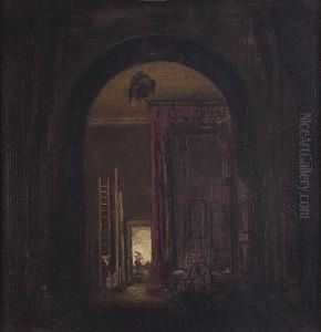 Interior Scene by James Ferrier Pryde