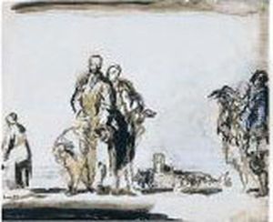 Theatrical Scene by James Ferrier Pryde