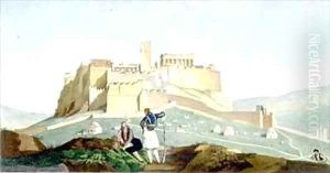 View of the Acropolis of Athens by Louis Dupre