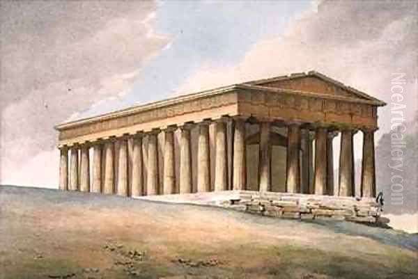 The Temple of Theseus in Athens - view 1