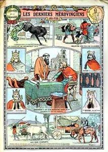 Scenes from the history of the last Merovingians by Charles Darrigan