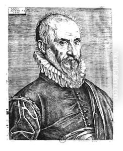 Ambroise Pare 1509-90 by Etienne Delauline