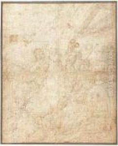 La Rencontre D'alexandre Et Diogene by Pierre Puget
