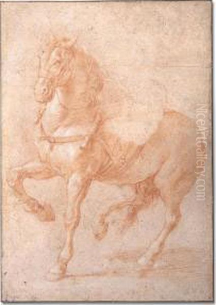 Study Of Bucephalus For The Relief Of Alexander And Diogenes - view 1