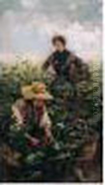 Recogiendo Uvas (picking Grapes) - view 1